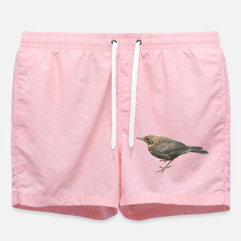 Merle Jeune Oiseau - Short de bain - rose