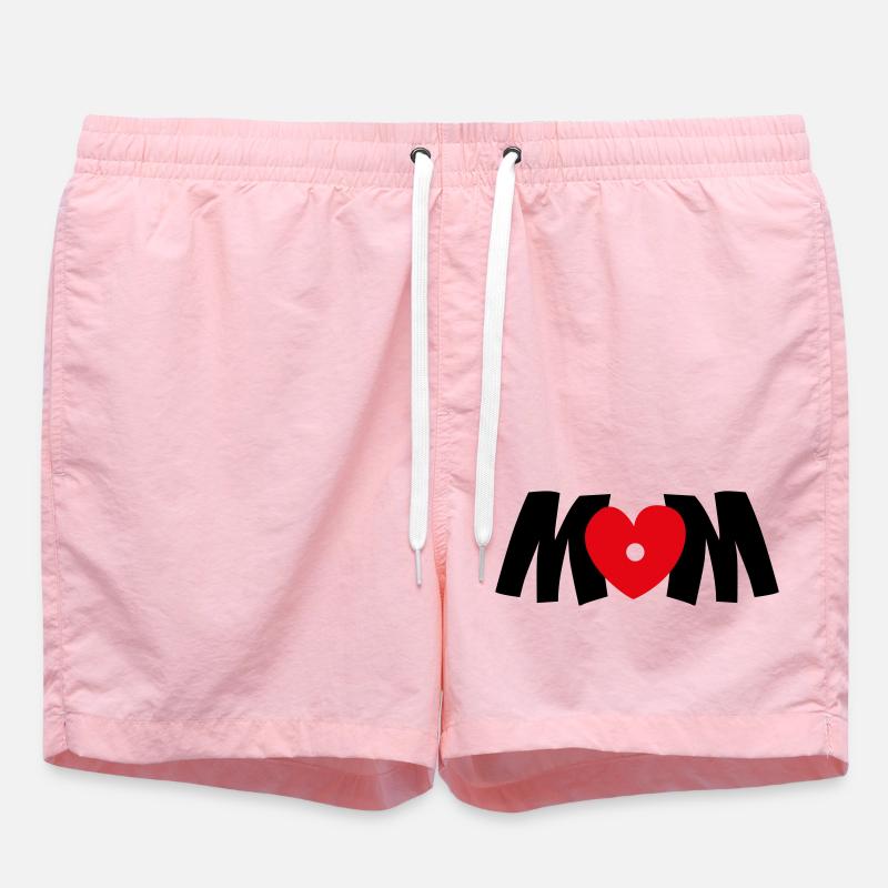 Mama Herz - Badeshorts - Pink