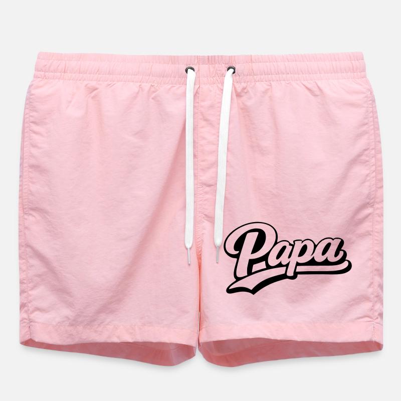 Dad - Swim Trunks - pink