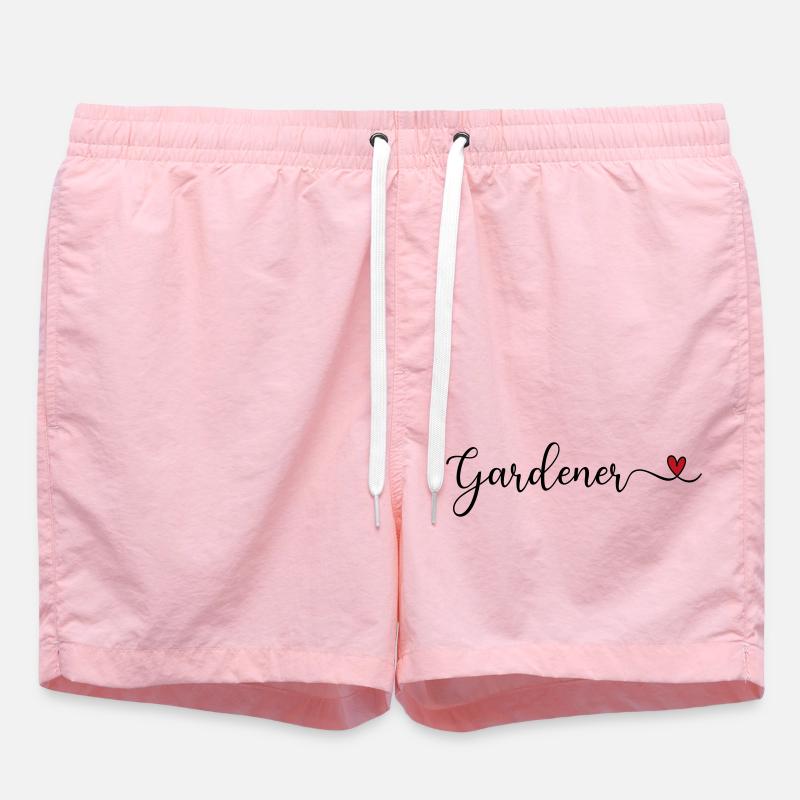 Jardinier - Short de bain - rose