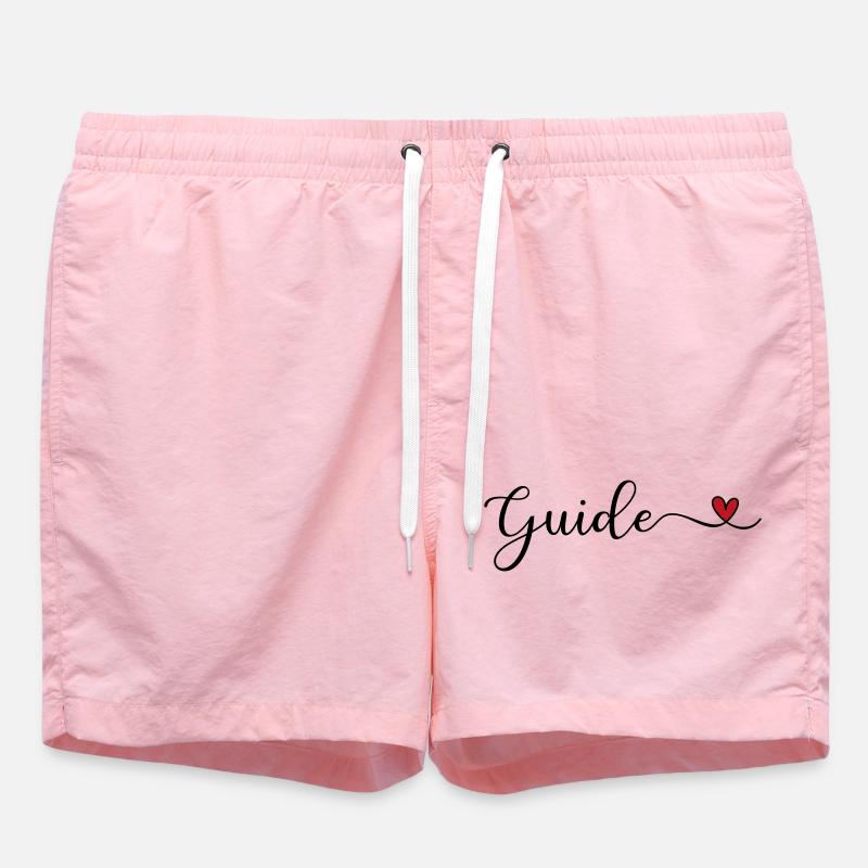 Guide - Short de bain - rose