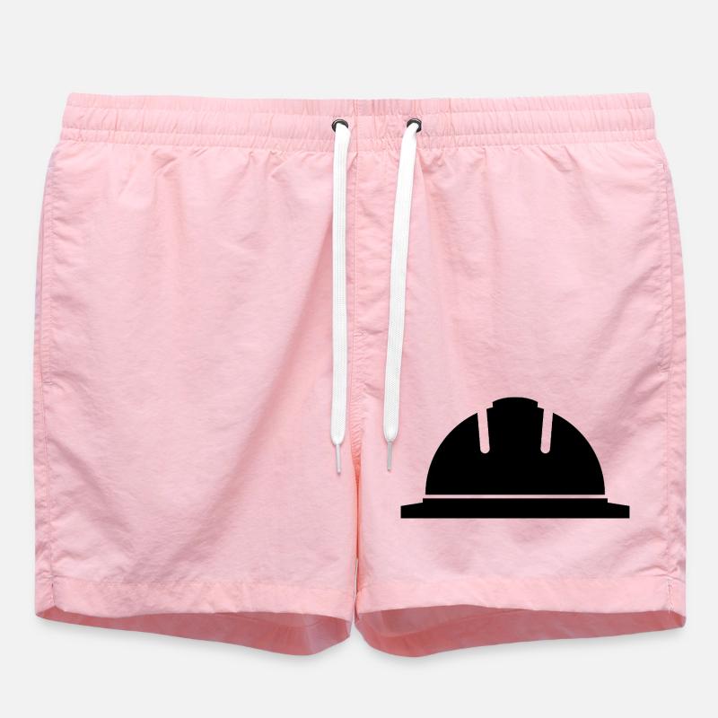 Casque de sécurité - Short de bain - rose