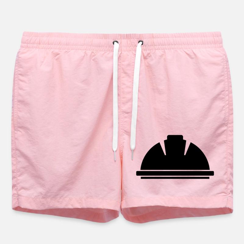 Hard hat - Swim Trunks - pink