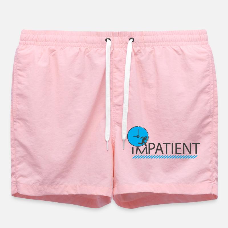 impatient - Swim Trunks - pink