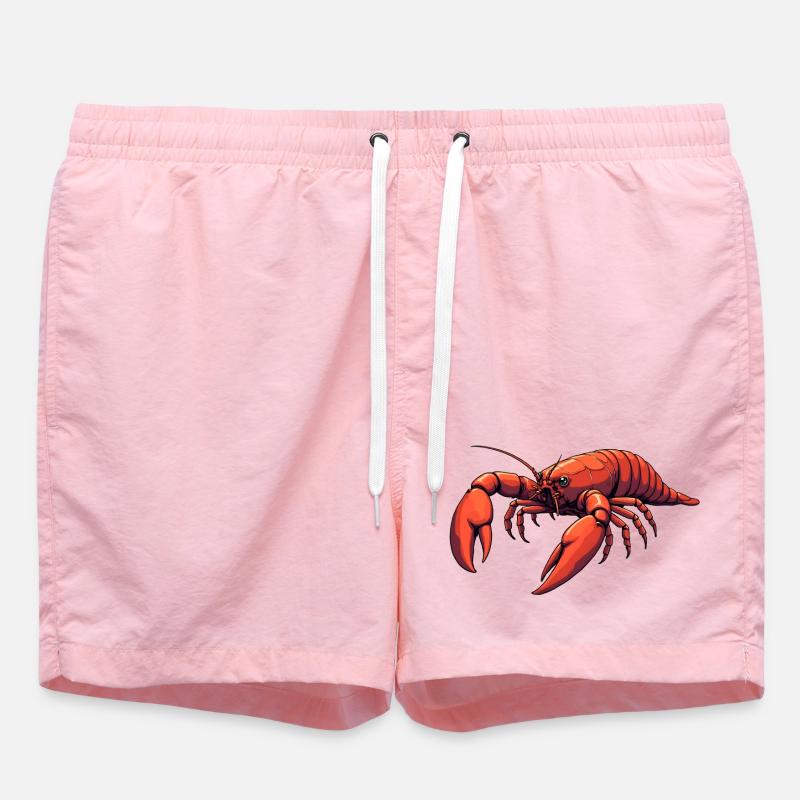 Homard - Short de bain - rose