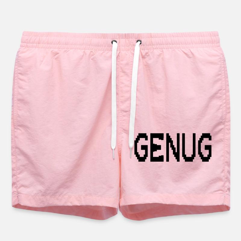 Assez de pleine conscience - Short de bain - rose