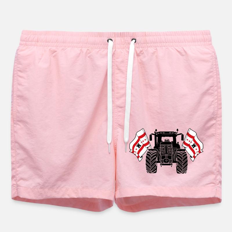 Drenthe_Tractor_Pride - Short de bain - rose