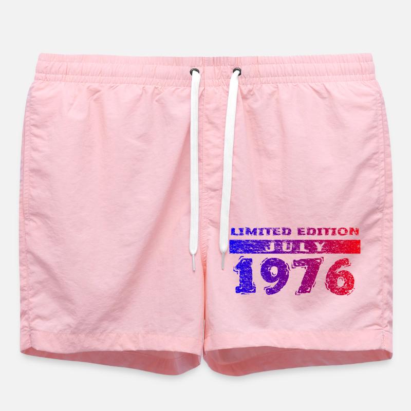 50e anniversaire Édition limitée 07/1976 - Short de bain - rose