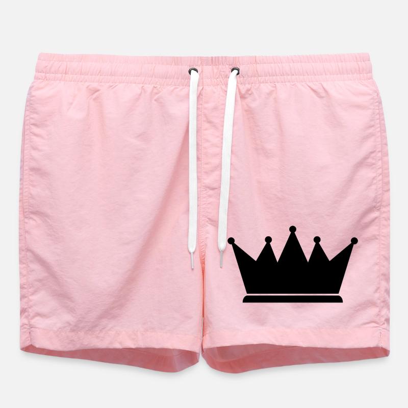 Crown - Swim Trunks - pink