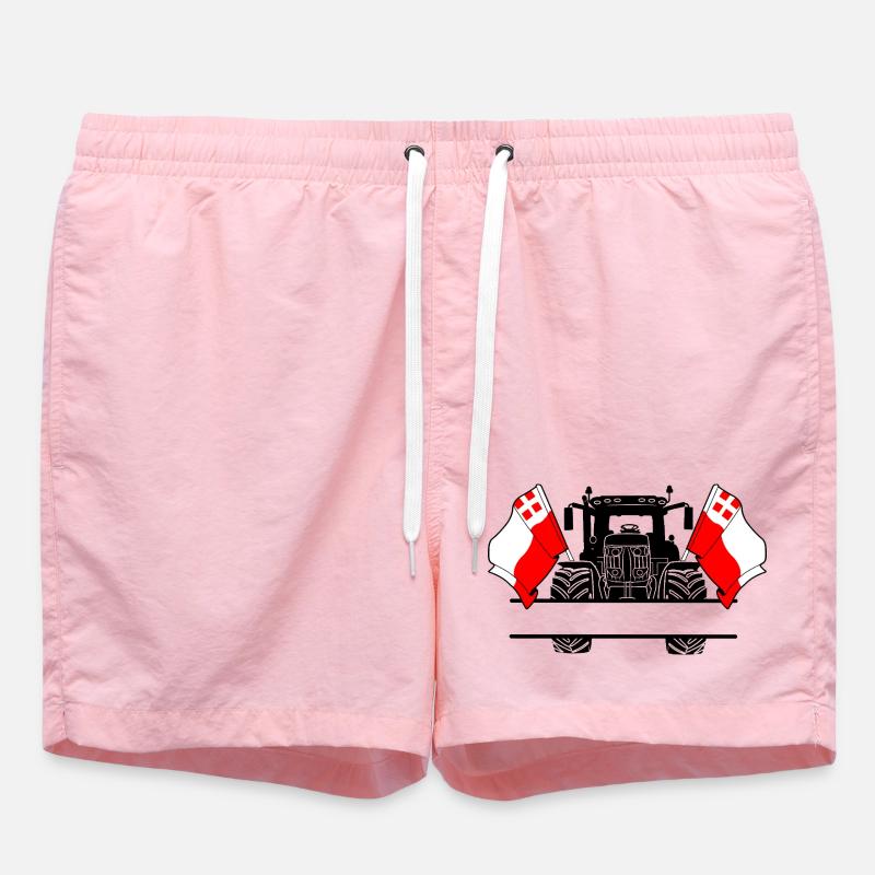 Utrecht_Tractor_Custom_Edition - Short de bain - rose