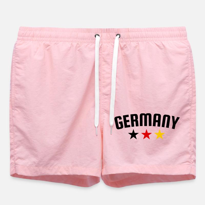 Germany 3 Star Design EN - Swim Trunks - pink