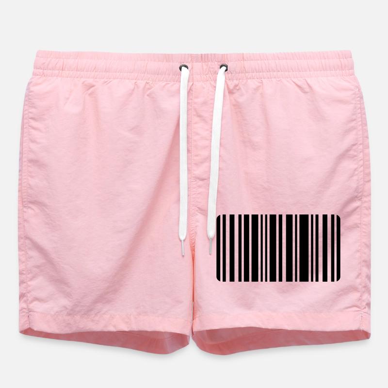 Barcode - Badeshorts - Pink