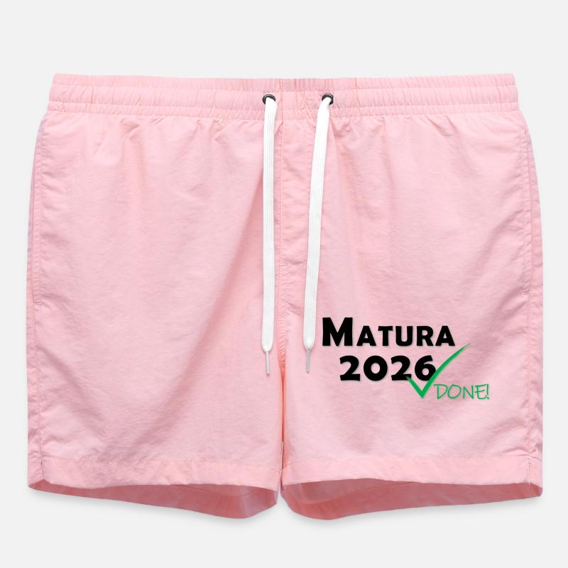 Matura 2026 Done - Swim Trunks - pink