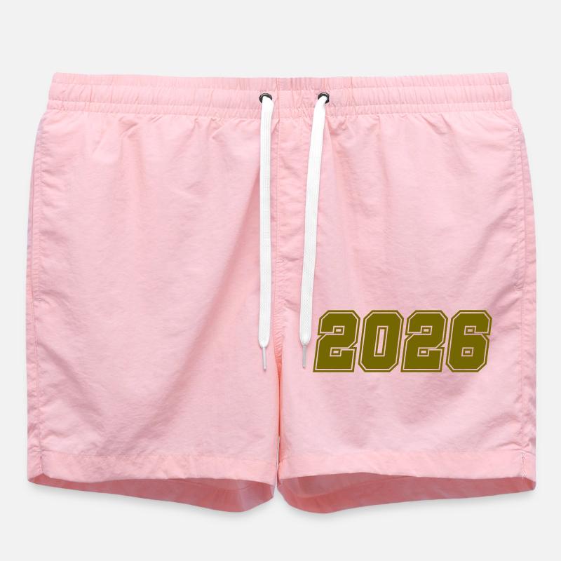 2026- - Swim Trunks - pink
