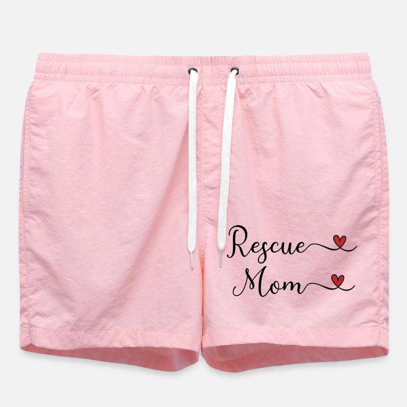 Maman de protection animale - Short de bain - rose