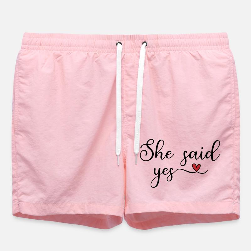 sie hat ja gesagt - Short de bain - rose