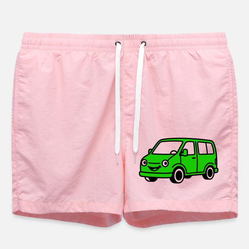 Van Cartoon - Short de bain - rose