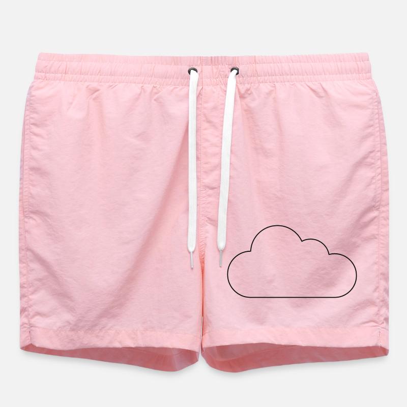 Résumé du nuage - Short de bain - rose