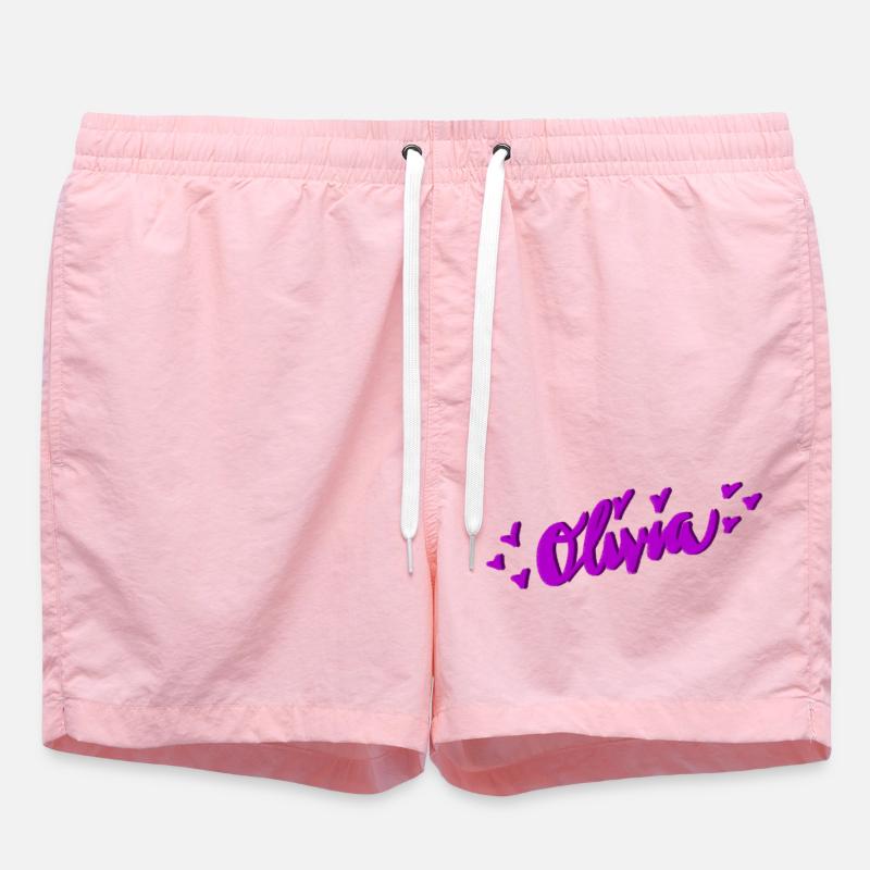 Olivia - Short de bain - rose