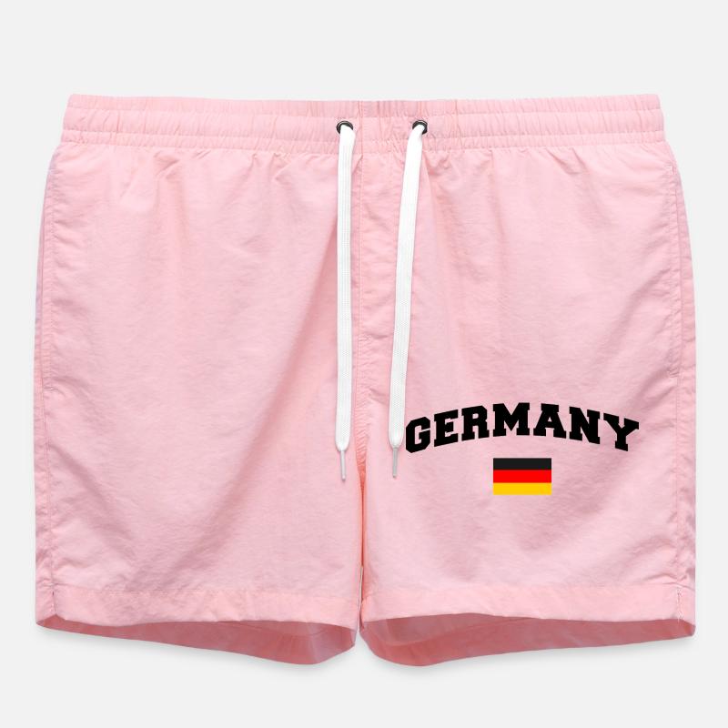 Drapeau allemand - Short de bain - rose