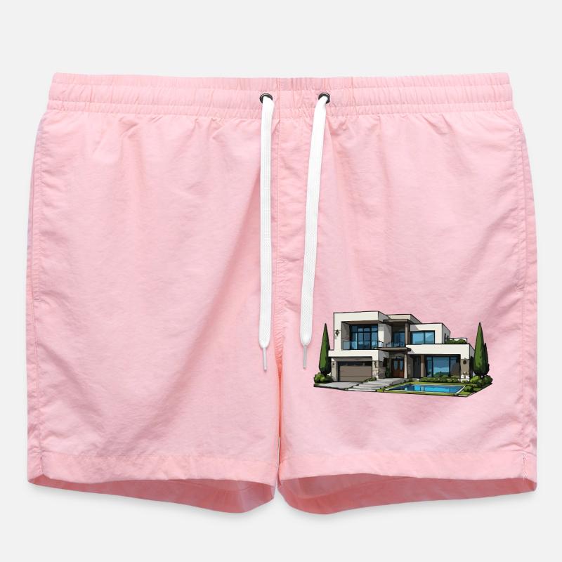 Modern villa with pool - Swim Trunks - undefined