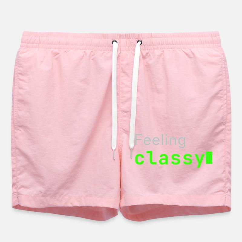 Feeling classy | Developer mood - Badeshorts - Pink