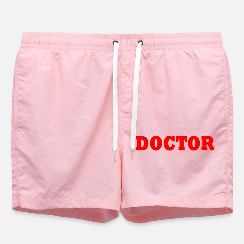 Médecin - Short de bain - rose