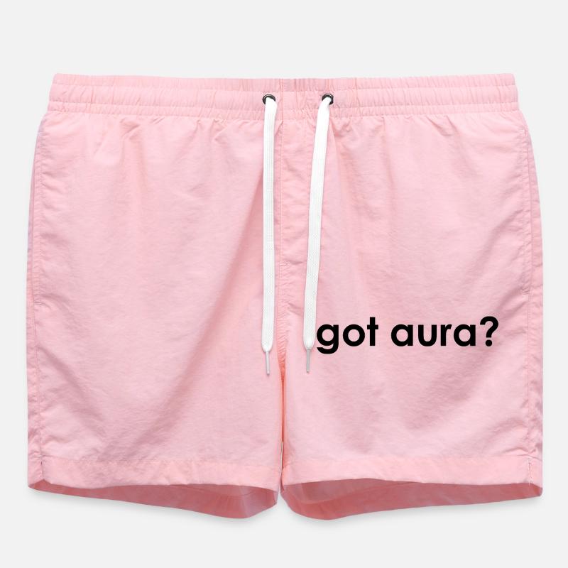 Hanki Aura Gen Z Kid Core Aura Points Aura Farming - Uimashortsit - vaaleanpunainen