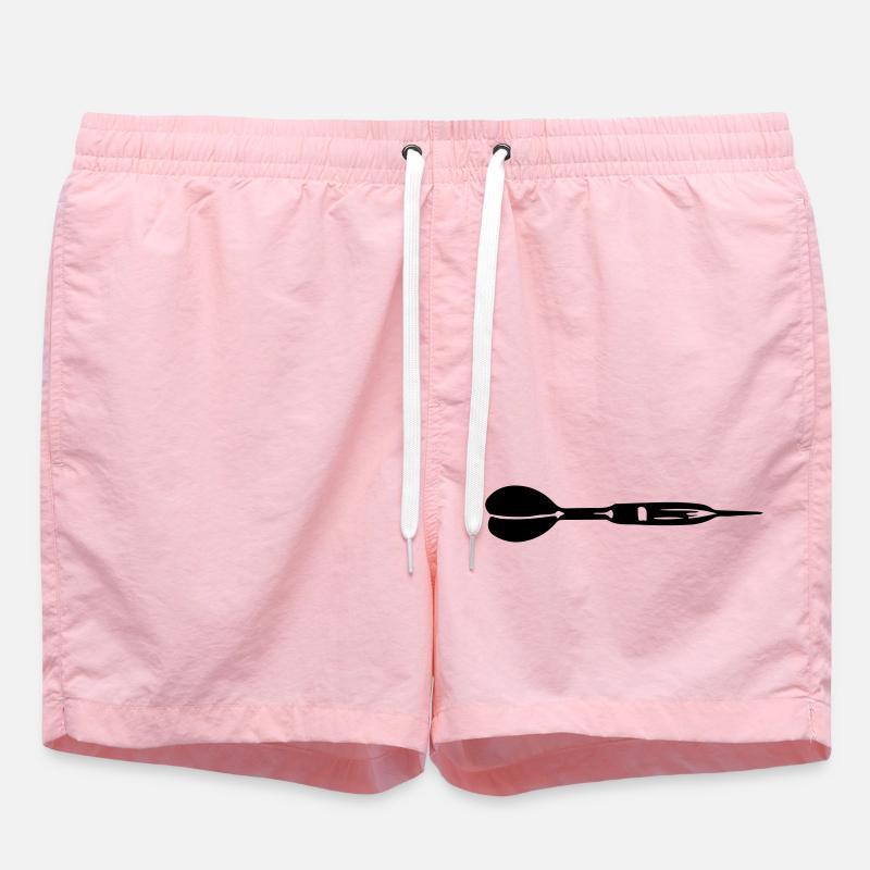 Icône de fléchettes - Short de bain - rose