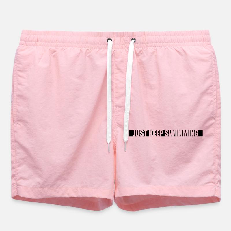 Continuez simplement à nager - Short de bain - rose