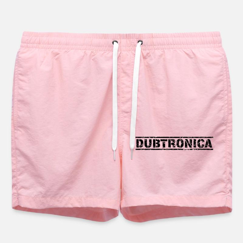 Dubtronica - Badeshorts - Pink
