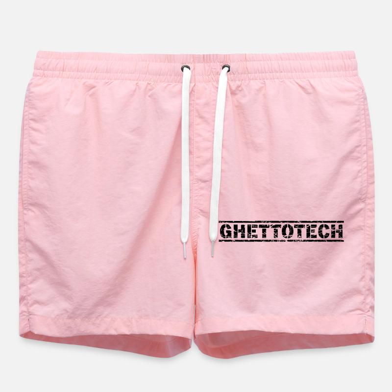 Ghettotech - Badeshorts - Pink