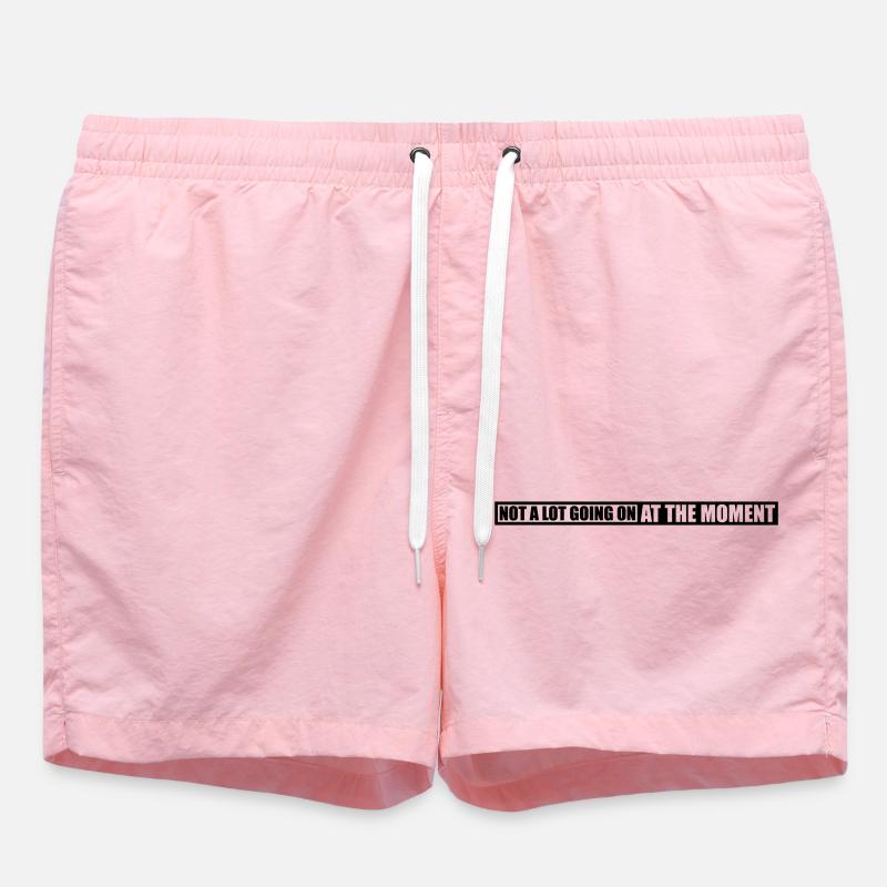 Not much going on - Badeshorts - Pink