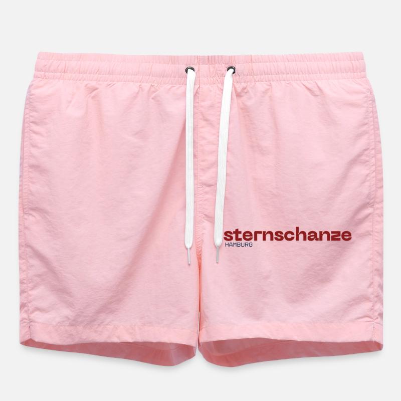 Sternschanze Hamburg Beau design simple - Short de bain - rose