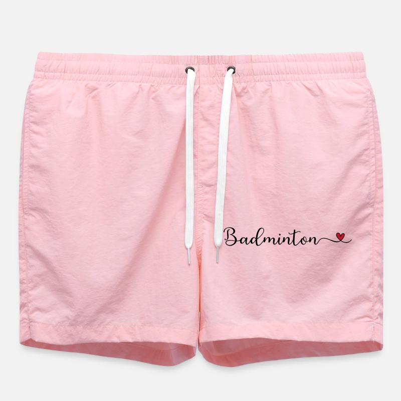 Badminton - Swim Trunks - pink