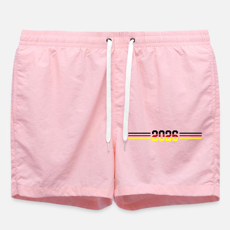Drapeau allemand 2026 - Short de bain - rose