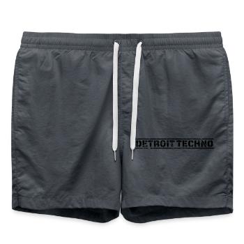 Detroit Techno - Swim Trunks -  - Front