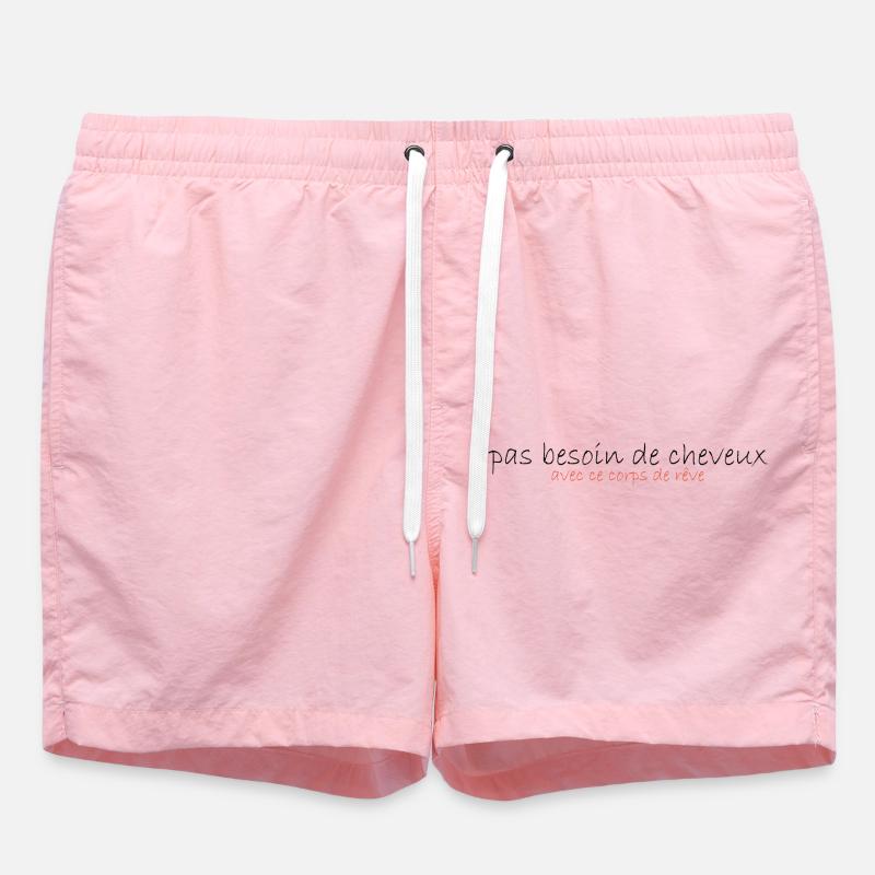 Pas besoin de cheveux - Short de bain - rose