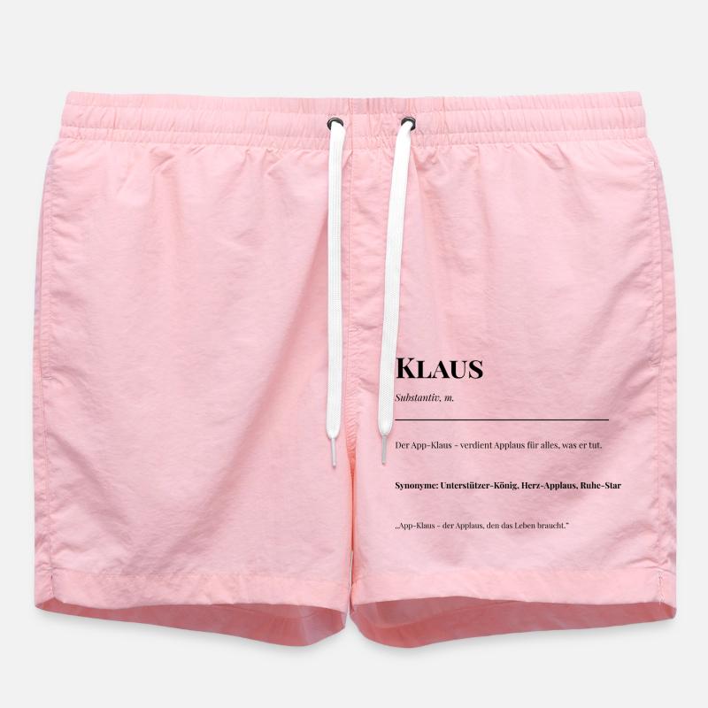 Klaus - Badeshorts - Pink