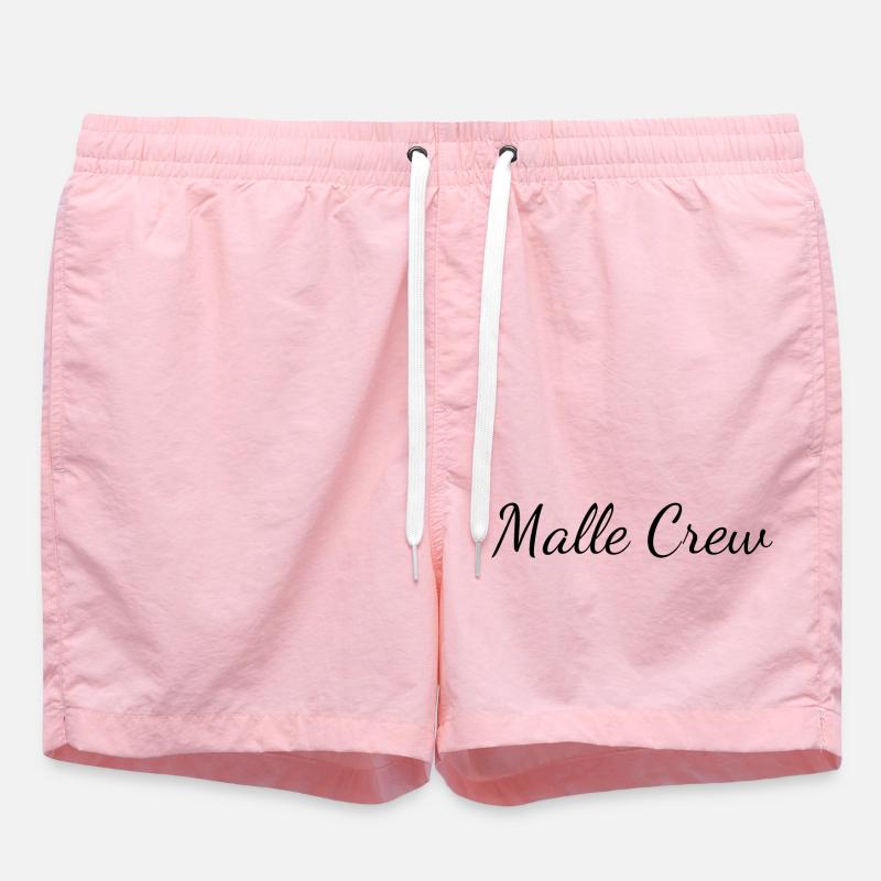 Malle Crew - Swim Trunks - pink