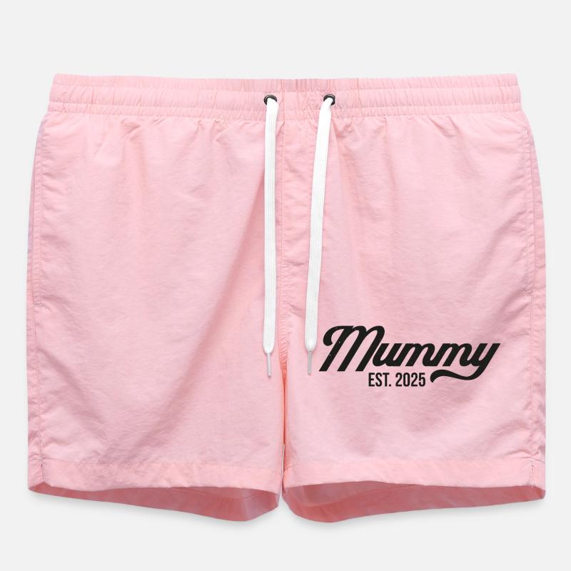 Mummy Est 2025 - Swim Trunks - pink
