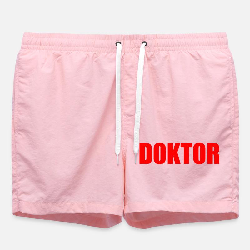 Médecin - Short de bain - rose