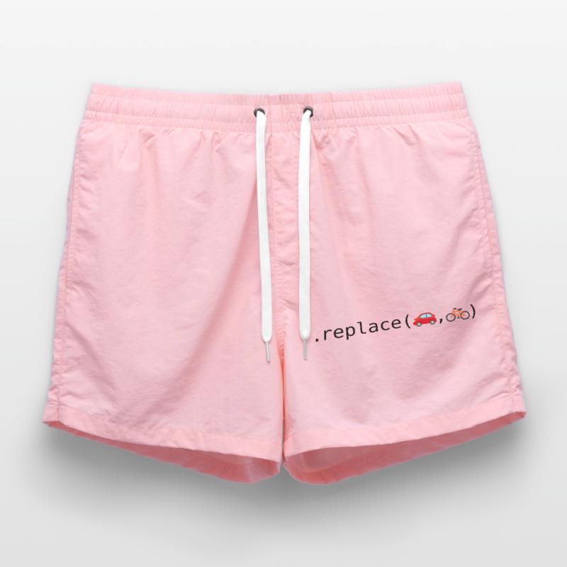 Replace cars with bikes; Python edition Swim Trunks