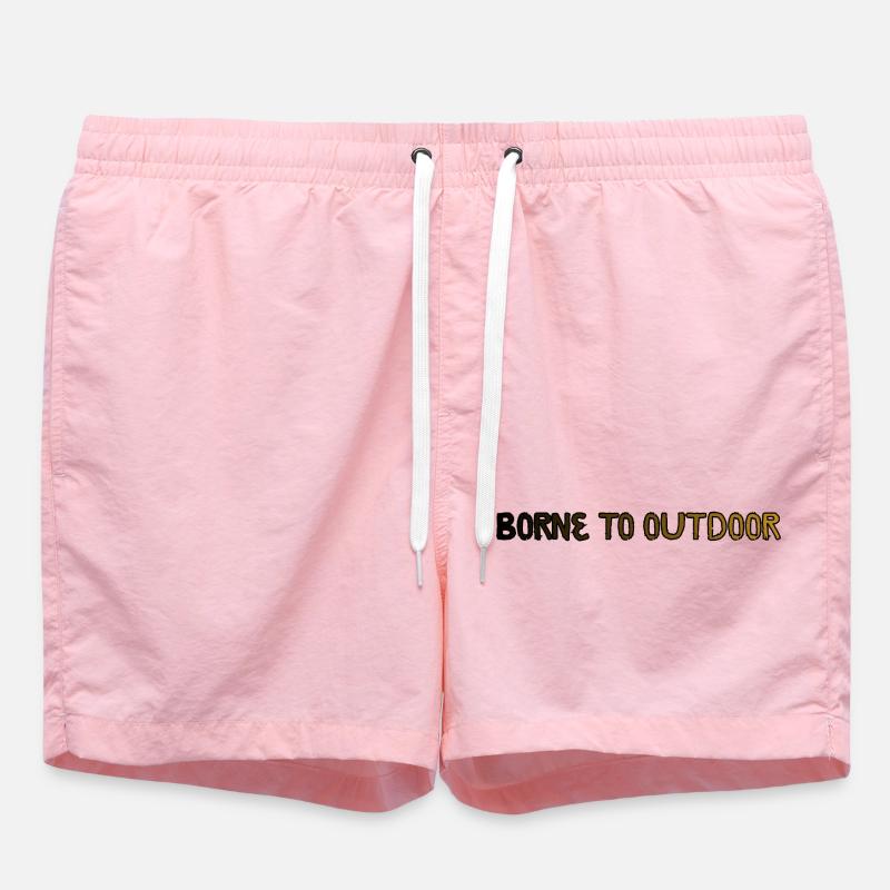 Traces de roues - Short de bain - rose