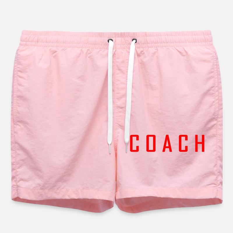 COACH - Short de bain - rose