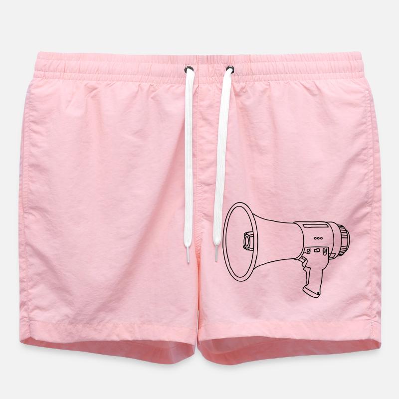 Mégaphone - Short de bain - rose
