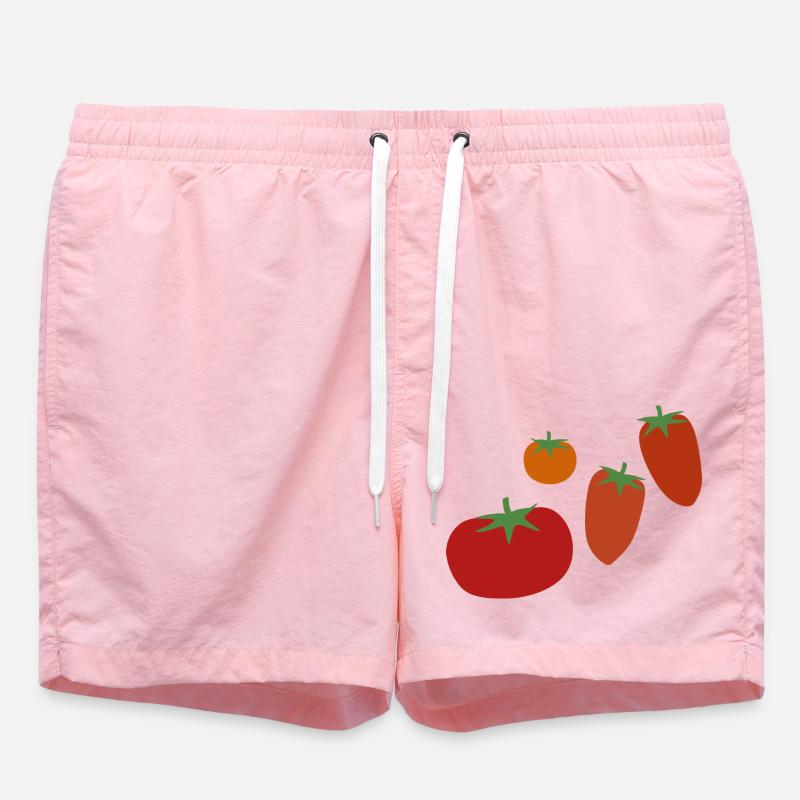 Tomatoes - Swim Trunks - pink