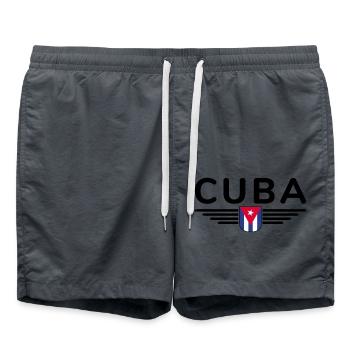 Stylish Cuba design for fans - Swim Trunks -  - Front