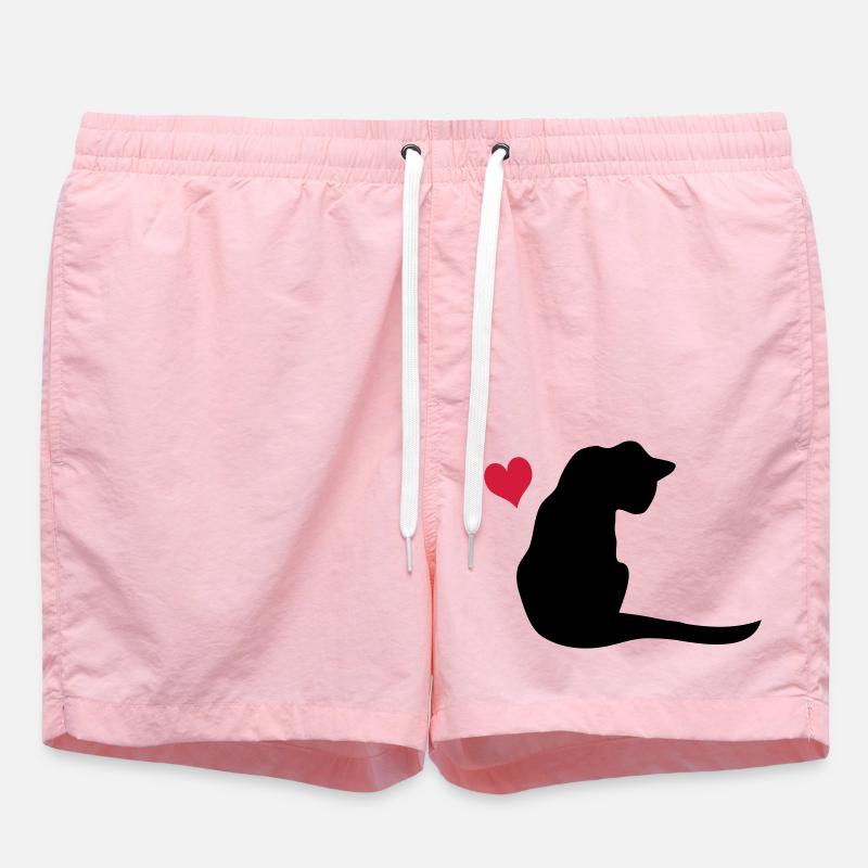 Katze - Badeshorts - Pink
