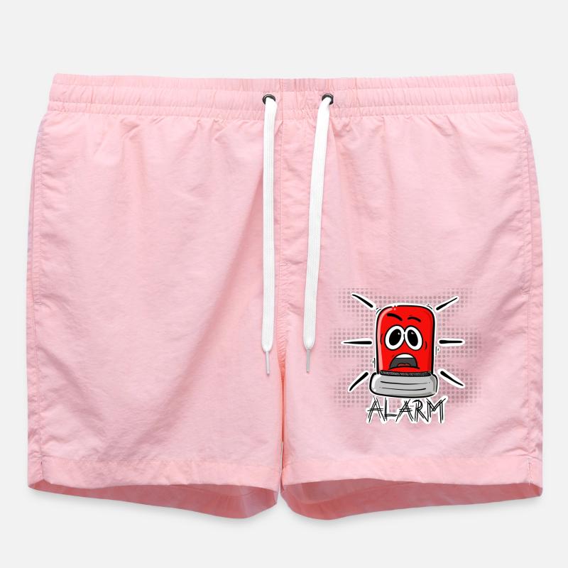 Alarme2 - Short de bain - rose